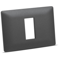 Rama ornament 1 modul antracit mat Moda - Elbi - vedere laterala