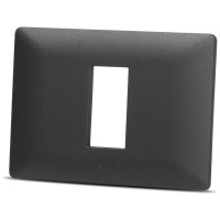 Rama ornament 1 modul antracit mat Moda - Elbi - detaliu