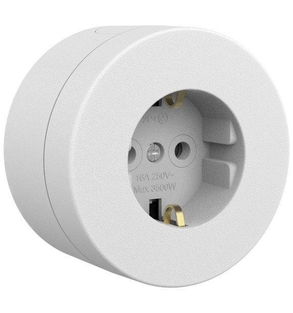 Priza Schuko aplicata 16A IP54 gri Xone Ovivo
