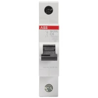 Intrerupator automat 6A 1P curba C 4.5kA, 1 modul - detaliu