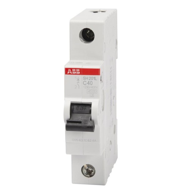 Intrerupator automat 40A 1P curba C 4.5kA, MCB monopolar SH201-L
