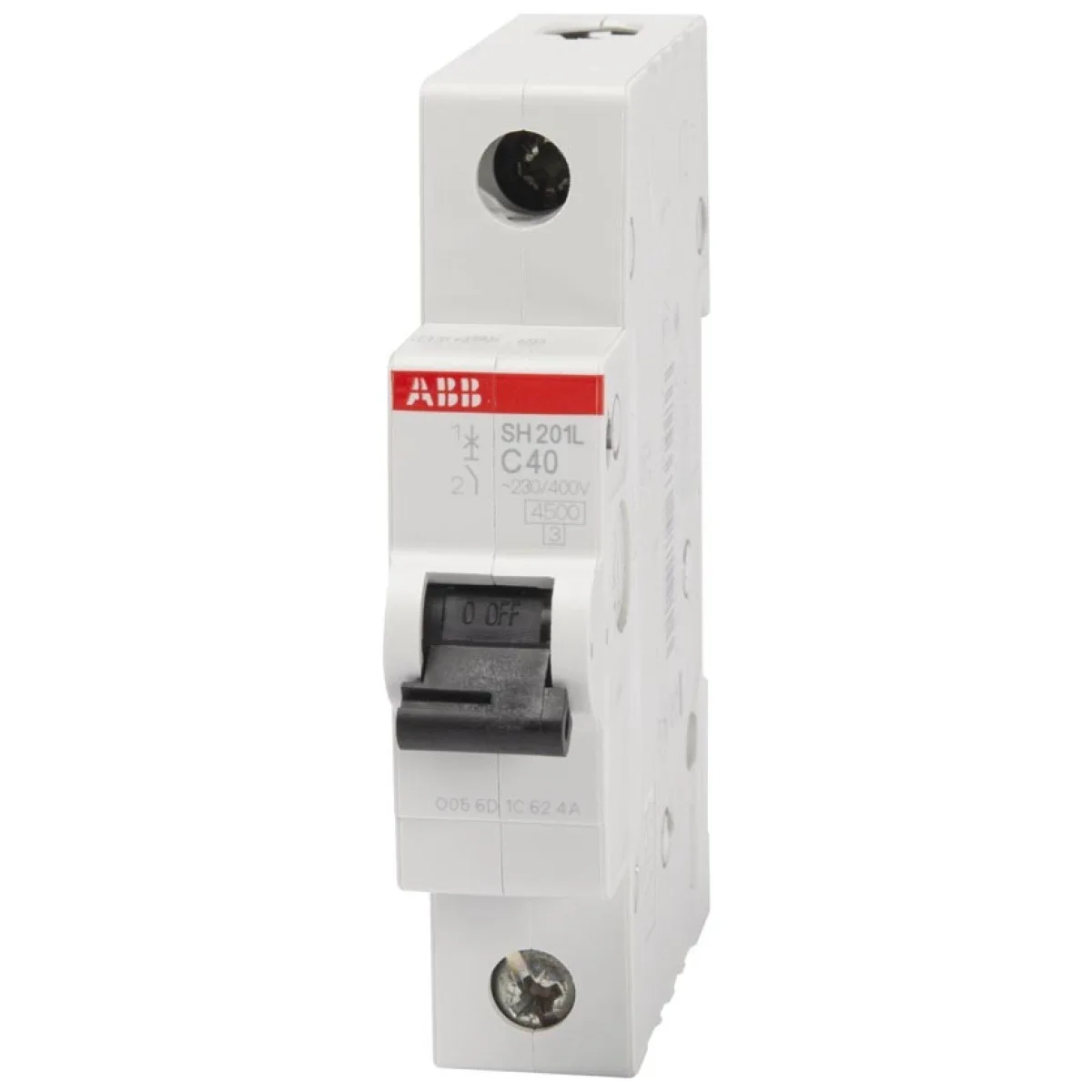 Intrerupator automat 40A 1P curba C 4.5kA, MCB monopolar SH201-L