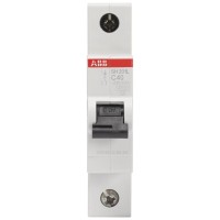 Intrerupator automat 40A 1P curba C 4.5kA, MCB monopolar SH201-L - vedere laterala