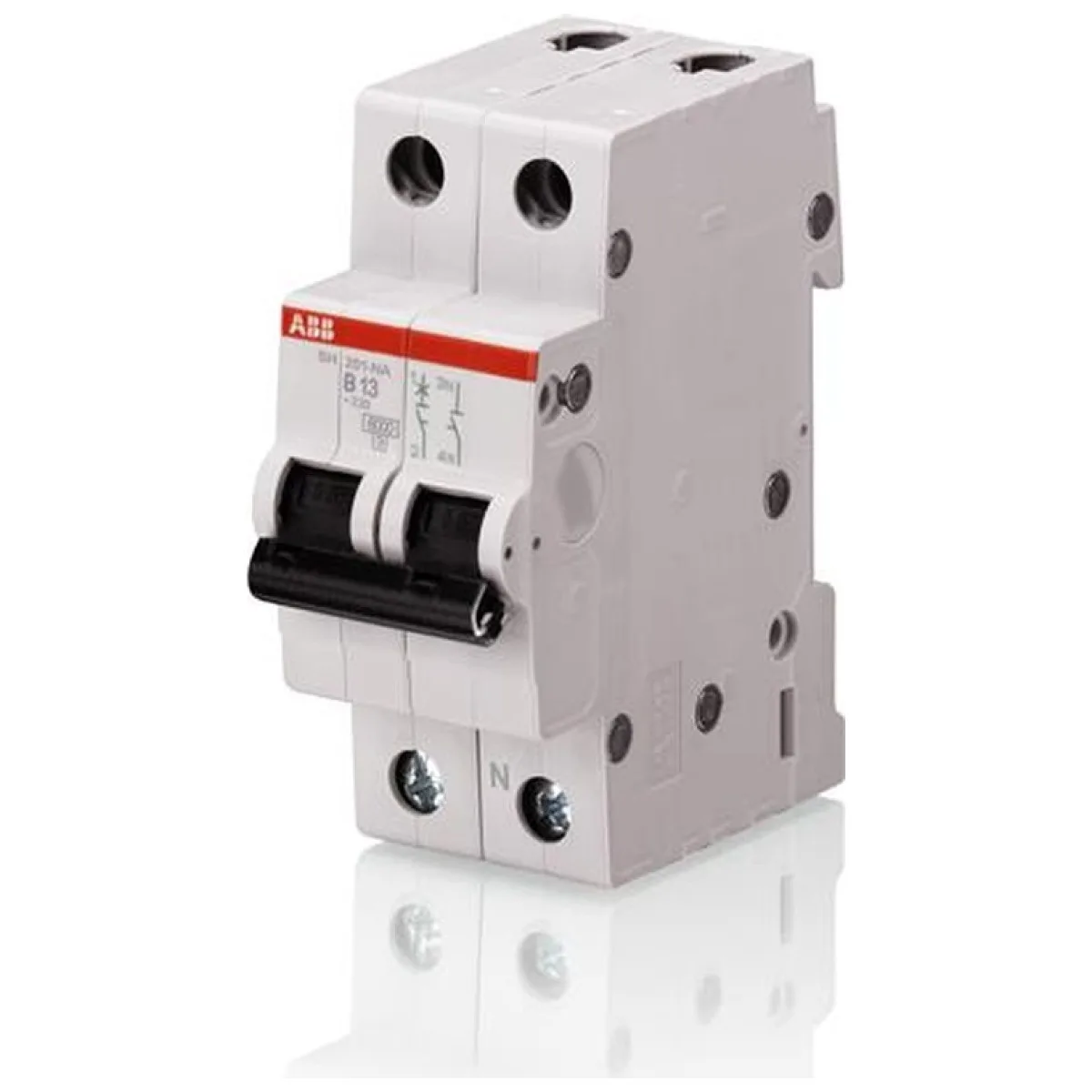 Intrerupator automat 25A 1P+N curba C 4.5kA SH201-L-NA