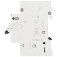 Intrerupator automat 10A 2P curba C 4.5kA SH202-L - vedere laterala