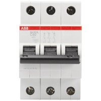 Intrerupator automat 50A 3P curba C 4.5kA SH203-L - vedere laterala