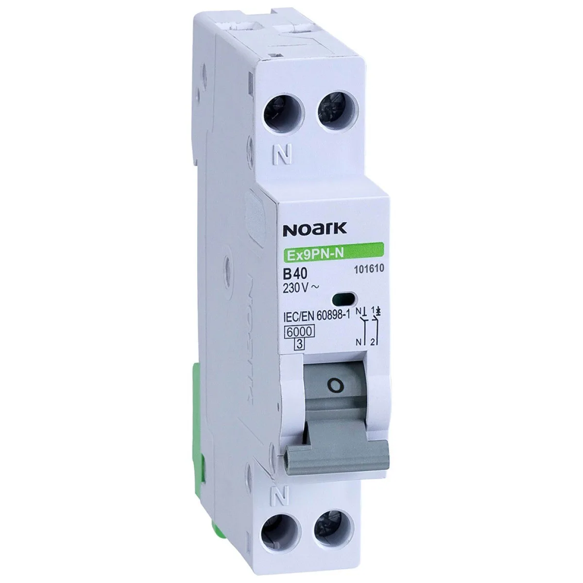 Intrerupator automat 16A 1P+N curba C 4.5kA Ex9PN-S