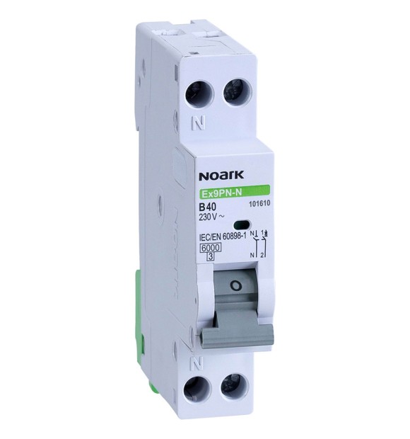 Intrerupator automat 16A 1P+N curba B 4.5kA Ex9PN-S