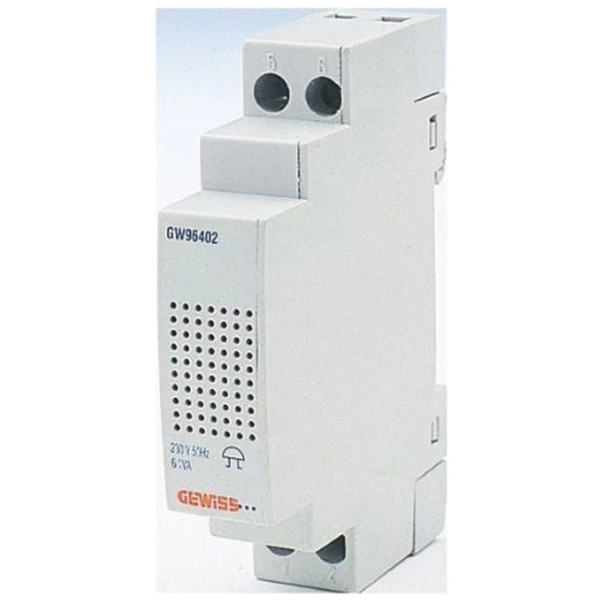 Sonerie modulara DIN 230V, 1 modul, semnalizare acustica tablou
