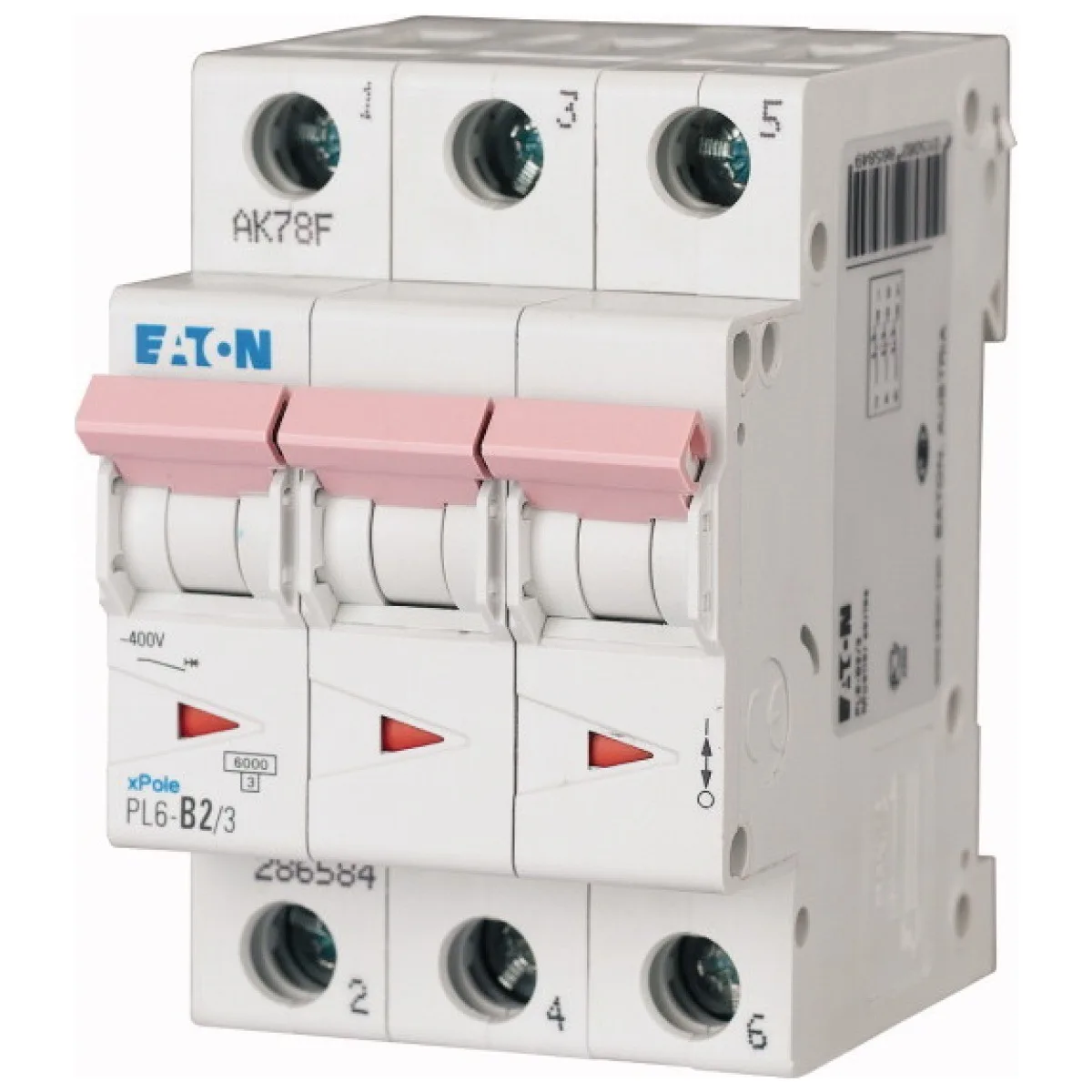 Intrerupator automat 16A 3P curba C 6kA - Eaton