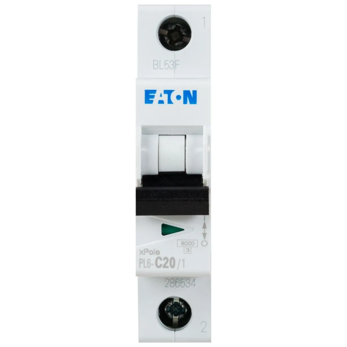 Intrerupator automat 20A 1P curba C 6kA, 1 modul