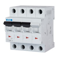 Intrerupator automat 25A 3P+N curba C 6kA, 4 module - Eaton