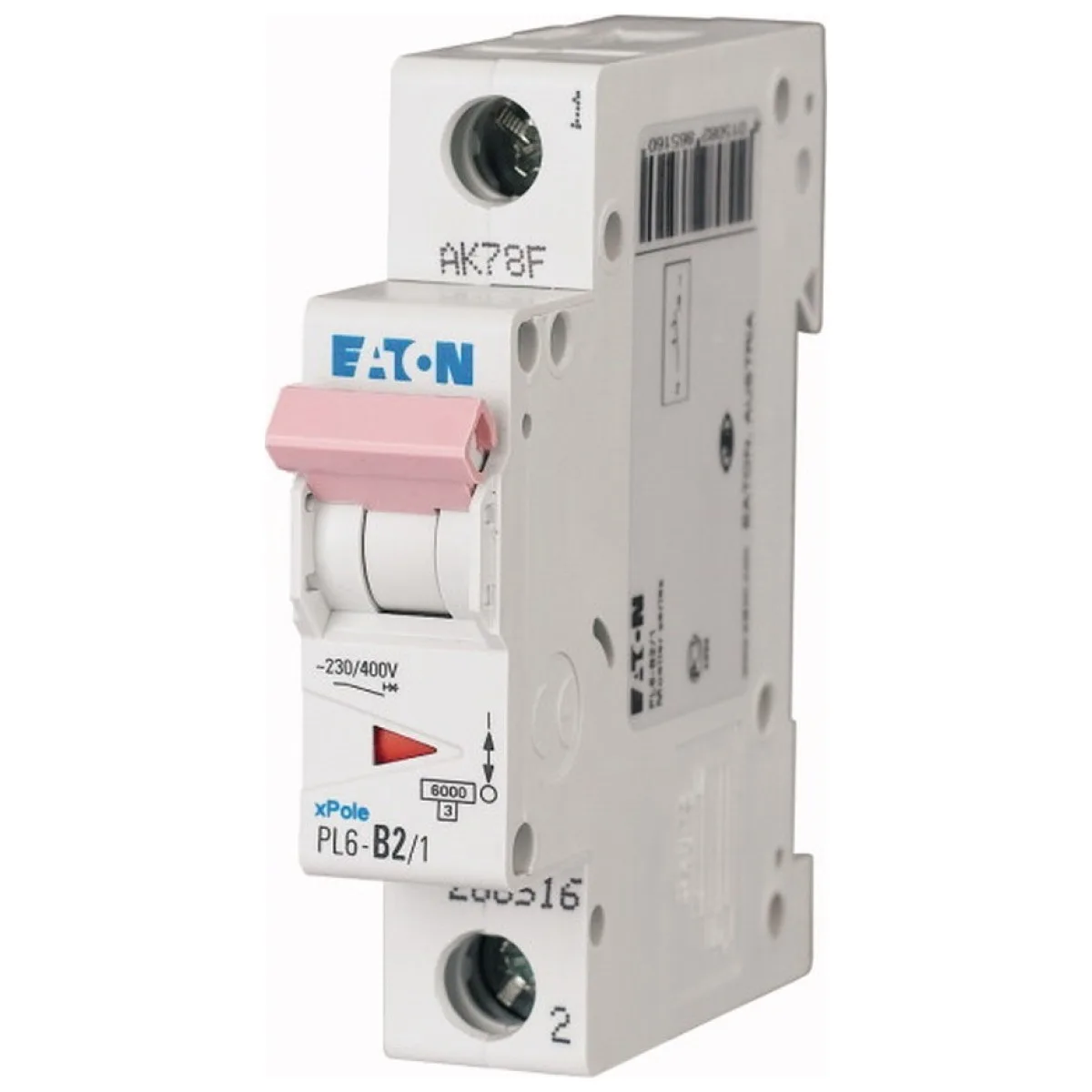 Intrerupator automat 4A 1P curba C 6kA, mini-disjunctor MCB