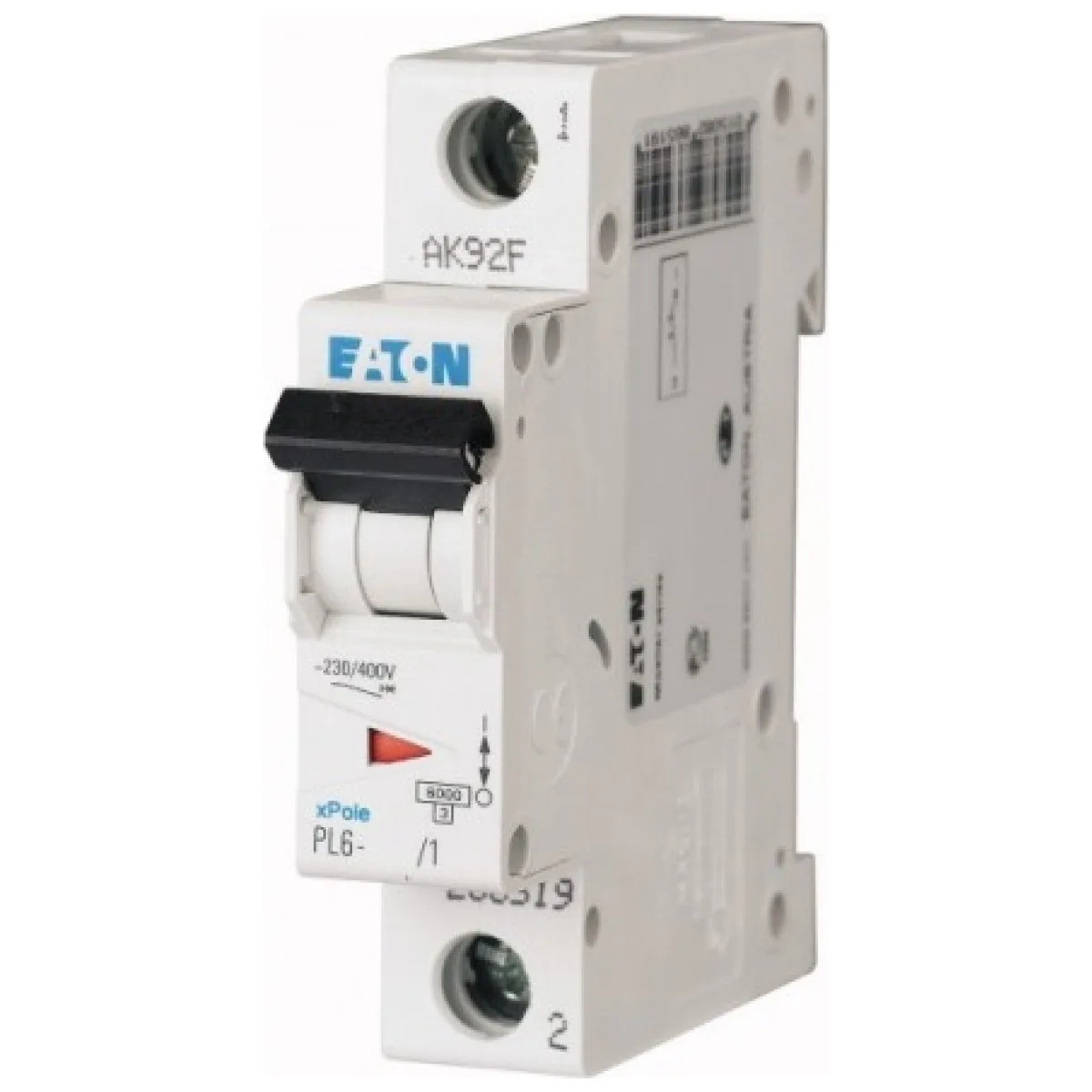 Intrerupator automat 63A 1P curba C 6kA, MCB monopolar Eaton