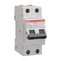 Intrerupator diferential RCBO 10A 1P+N curba C 6kA 30mA DSH201 - detaliu