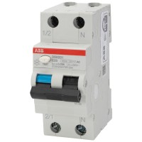 Intrerupator diferential RCBO 25A 1P+N curba C 30mA 6kA