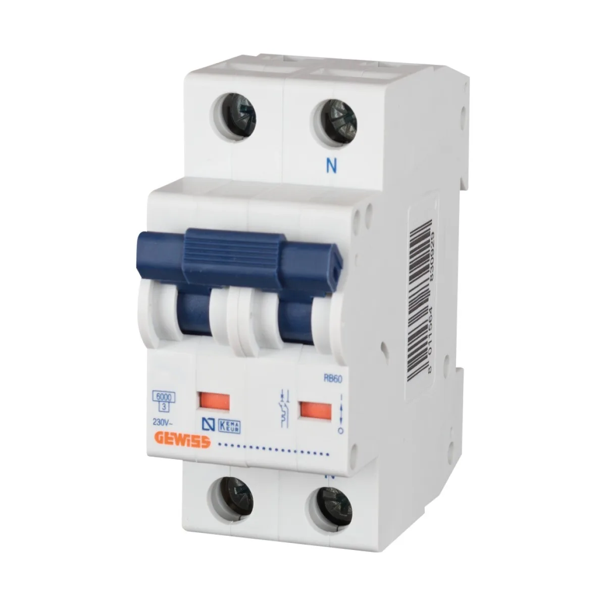 Intrerupator automat 25A 2P curba C 6kA, MCB bipolar