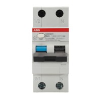 Intrerupator Diferential RCBO 40A 1P+N curba C 30mA 6kA - detaliu