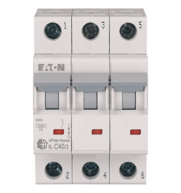 Intrerupator automat 40A 3P curba C 4.5kA xPole Home