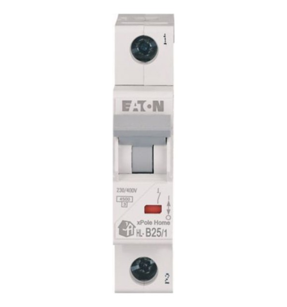 Intrerupator automat 1P 25A curba B 4.5kA xPole Home Eaton