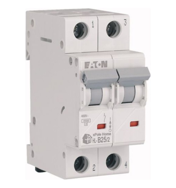 Intrerupator automat 2P 25A curba B 4.5kA xPole Home