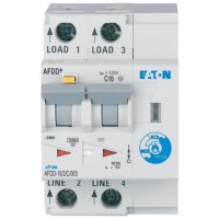 Detector arc electric AFDD 16A 2P curba C 10kA 30mA, Eaton - ambalaj
