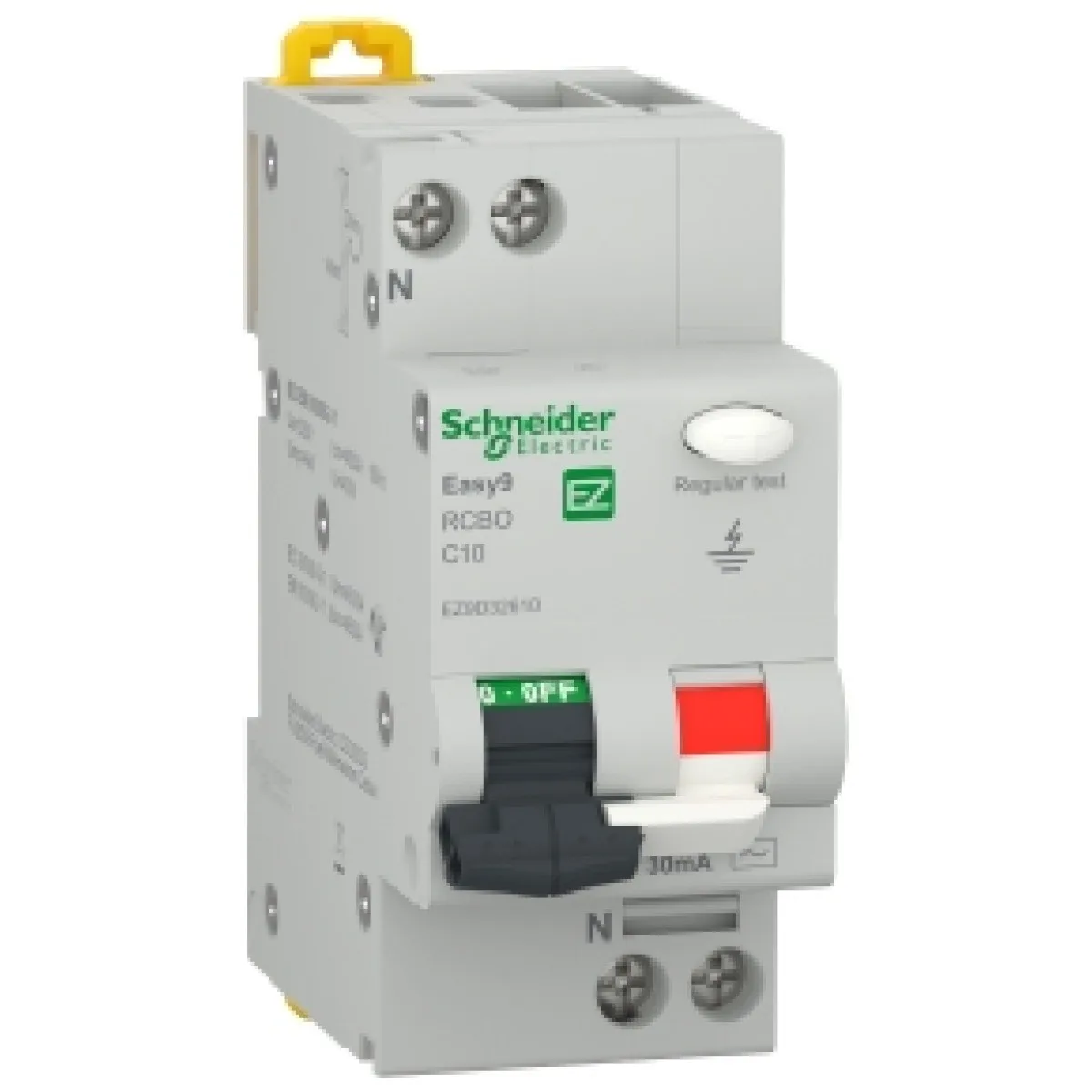 Intrerupator diferential RCBO 10A 1P+N curba C 30mA, Schneider