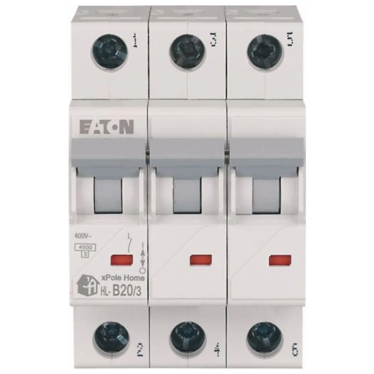 Intrerupator automat 3P 20A curba B 4.5kA xPole Home