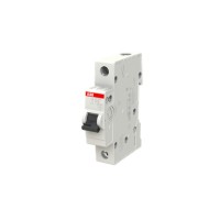 Intrerupator automat 20A 1P curba B 4.5kA SH201-L ABB - vedere laterala