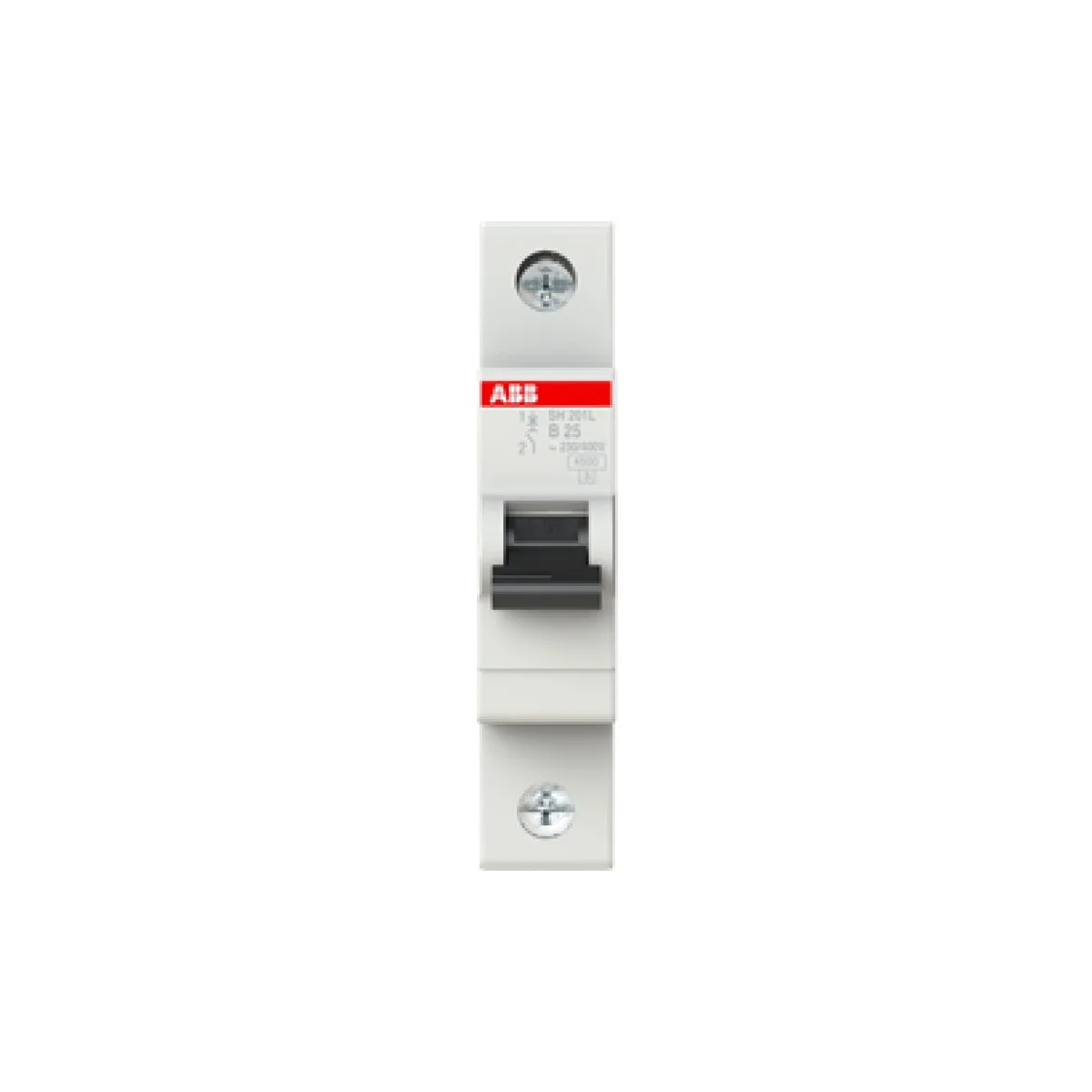 Intrerupator automat 25A 1P curba B 4.5kA, SH201-L