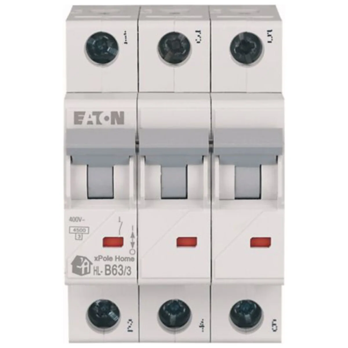 Intrerupator automat 3P 63A curba B 4.5kA xPole Home Eaton