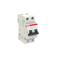 Intrerupator automat 20A 2P curba B 4.5kA, ABB SH202L - vedere laterala