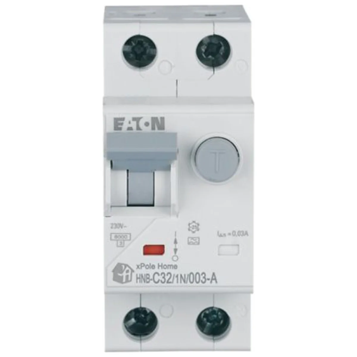 Diferential RCBO 1P+N 32A 30mA curba C 6kA xPole Home