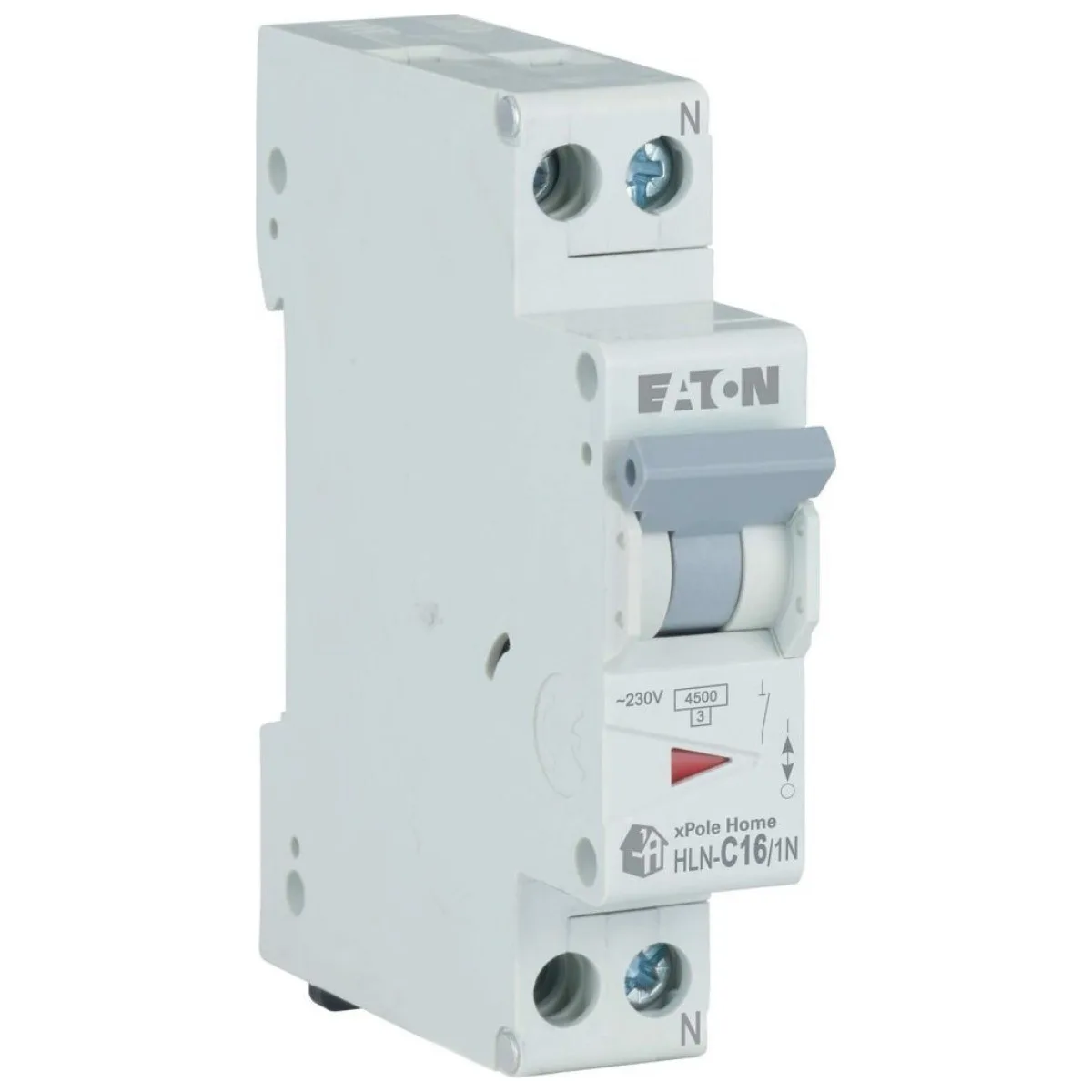 Intrerupator automat 16A 1P+N curba C 4.5kA - Eaton HLN