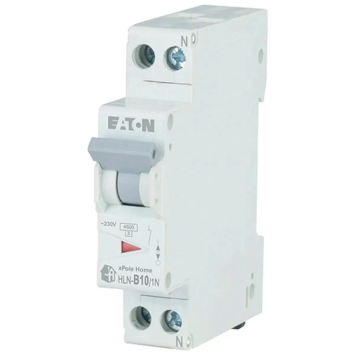 Intrerupator automat 1P+N 10A curba B 4.5kA Eaton