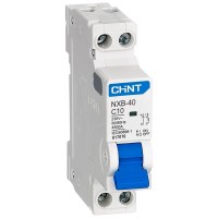 Intrerupator automat 10A 1P+N curba C 4.5kA 1 modul Chint