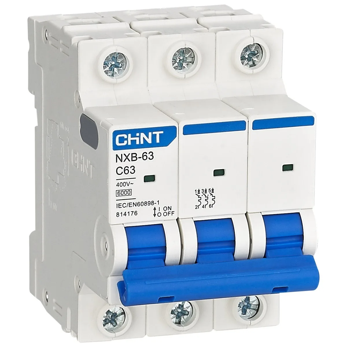 Intrerupator automat 10A 3P curba C 6kA - Chint