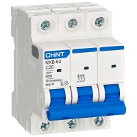 Intrerupator automat 20A 3P curba C 6kA, Chint