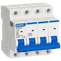 Intrerupator automat 25A 4P curba C 6kA - Chint