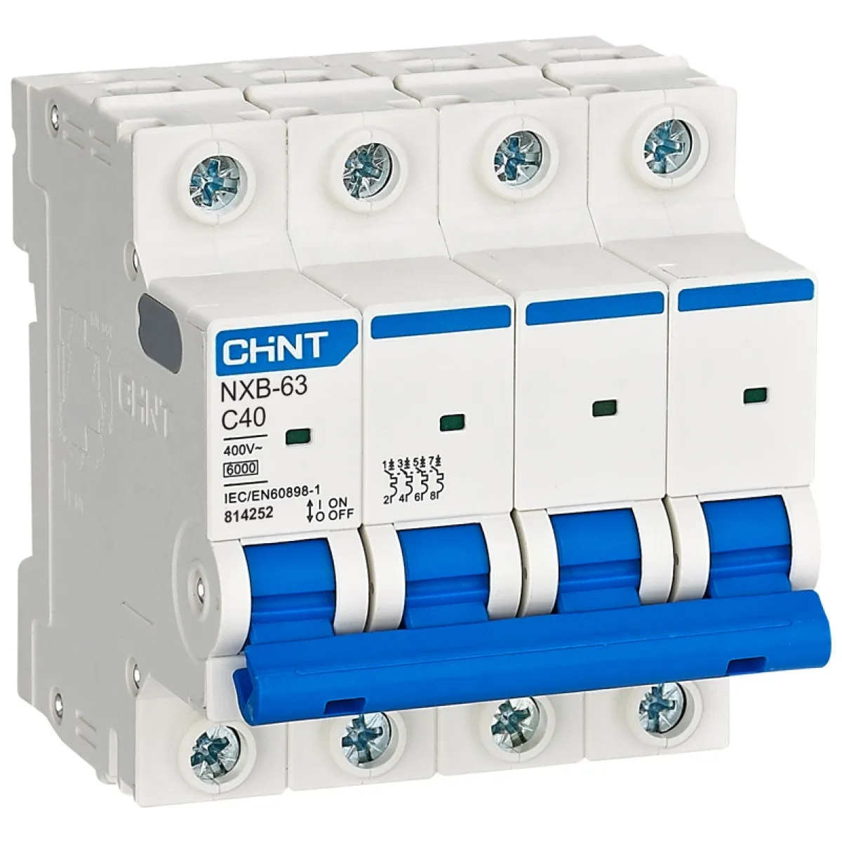 Intrerupator automat 40A 4P curba C 6kA - Chint