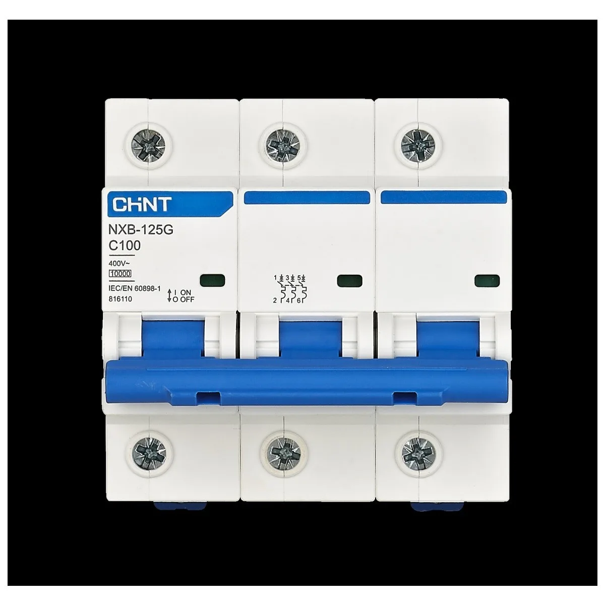 Intrerupator automat 125A 3P curba C 10kA, Chint