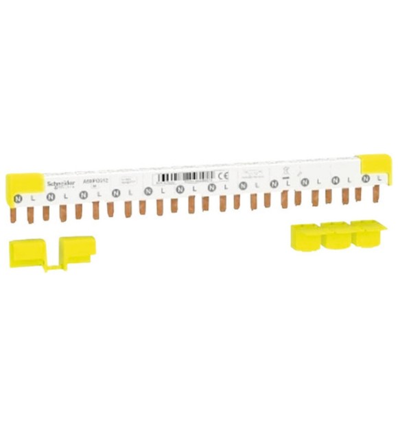 Bara Pieptene 1P+N 80A 12 Module – Schneider, distributie sina DIN