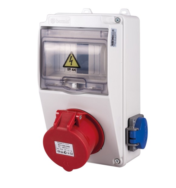 Tablou de Santier Bemis 5x16A 380V + 2x16A 220V IP44