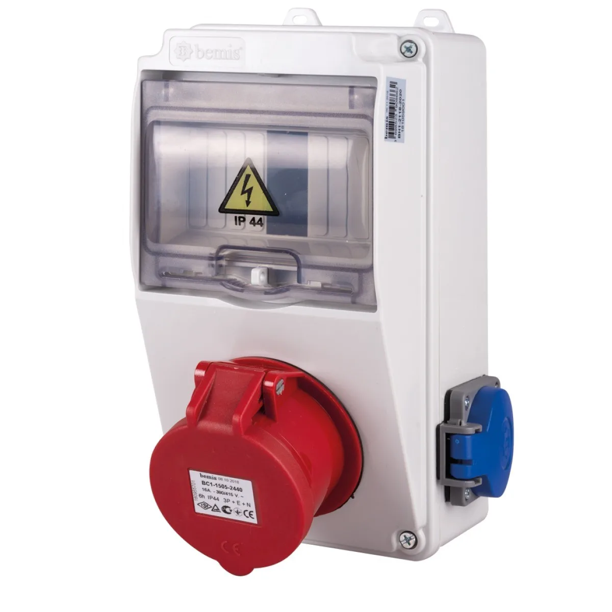 Tablou de Santier Bemis 5x16A 380V + 2x16A 220V IP44