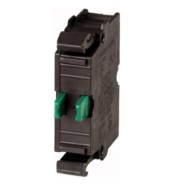 Element de contact frontal M22-K10, 1 NO, 22mm, montaj frontal Eaton