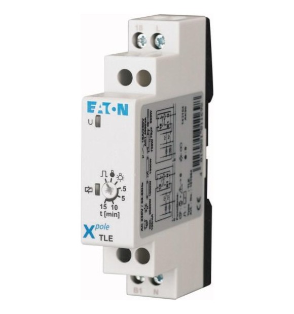 Automat de scara electronic 16A, releu de timp pe sina DIN
