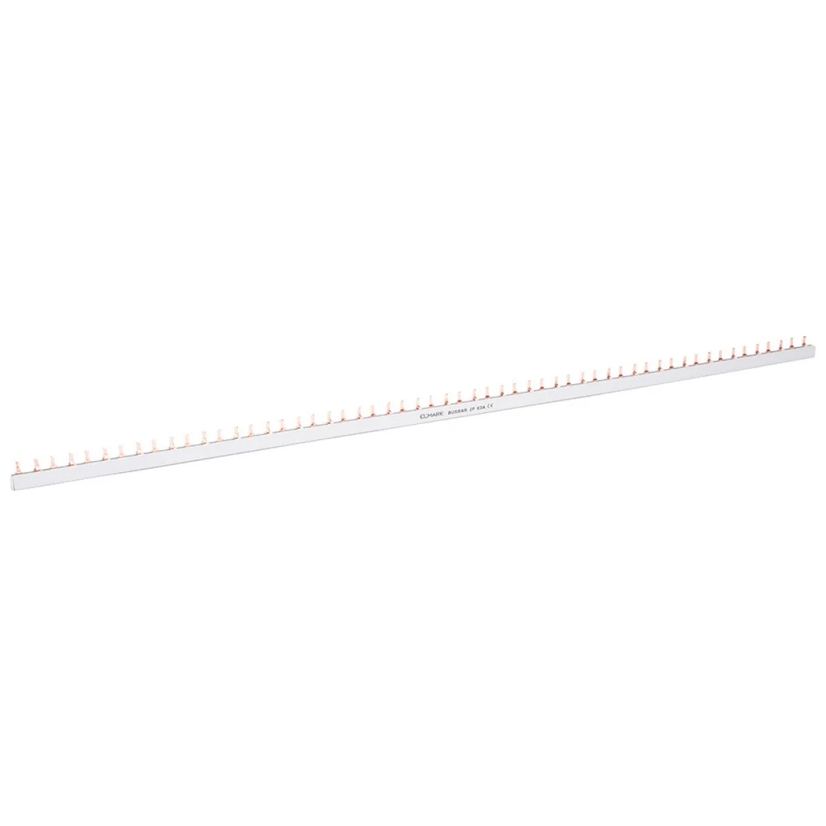 Bara Pieptene Pin Bipolara P+N 63A 1m pentru Tablou Electric