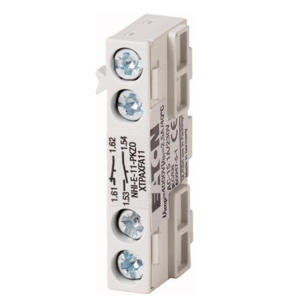 Contact auxiliar frontal NHI-E-11-PKZ0, 1NO+1NC, pentru disjunctoare motor PKZ