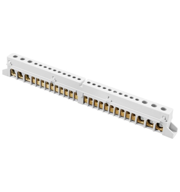 Bara Nul 12 Module GEWISS, regleta distributie neutru pentru tablou DIN