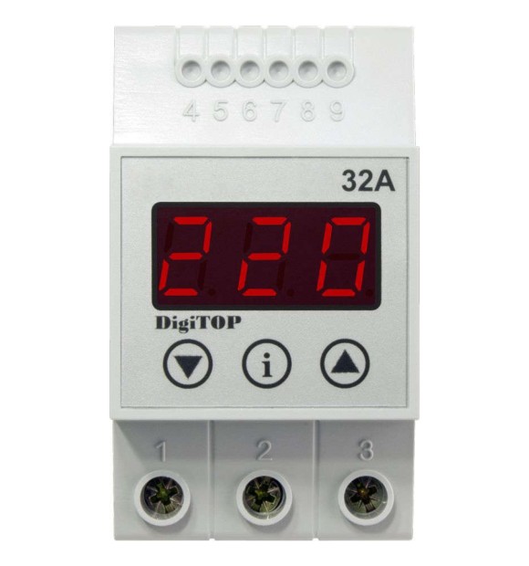 Releu protectie tensiune VP-32A monofazat 230V, sub/supratensiune